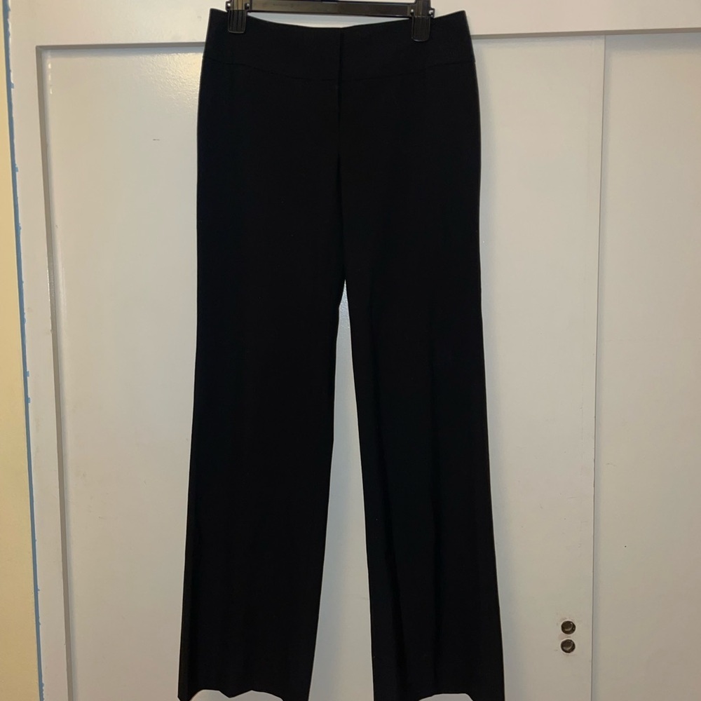 Black high waisted wide leg dress pants size 6 - Picture 7 of 7